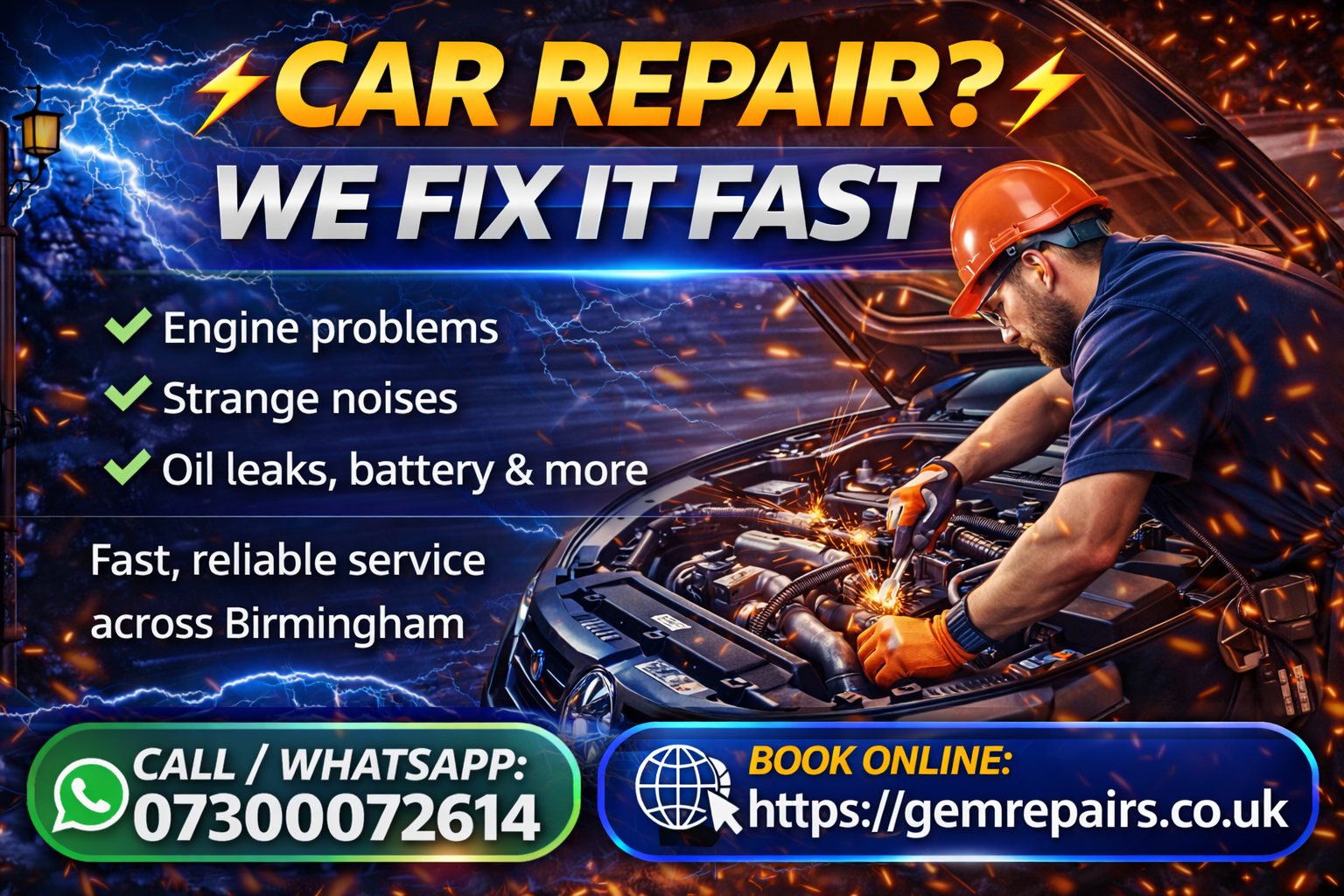 Car electrical repairs