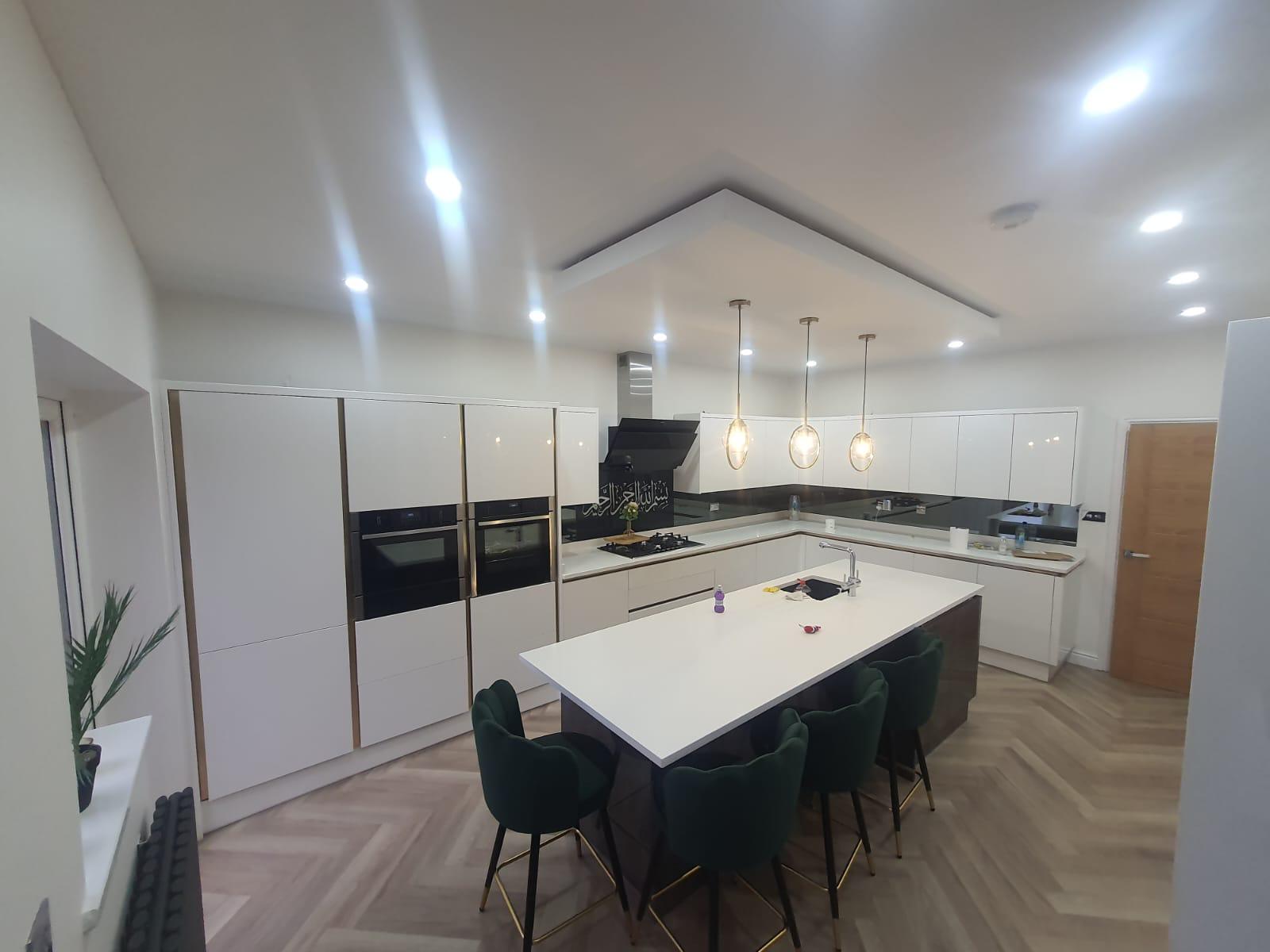 Modern kitchen installation project