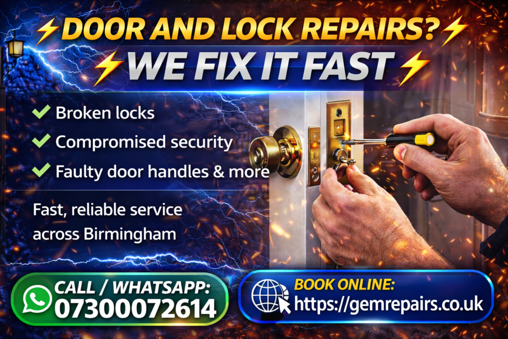 Door and lock repair service
