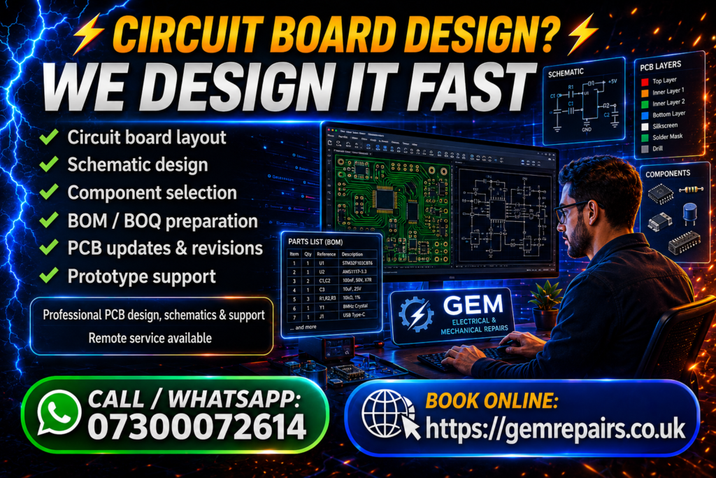Circuit board designing service