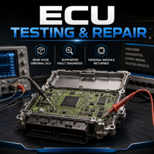 Automotive ECU electronic control unit testing and repair service